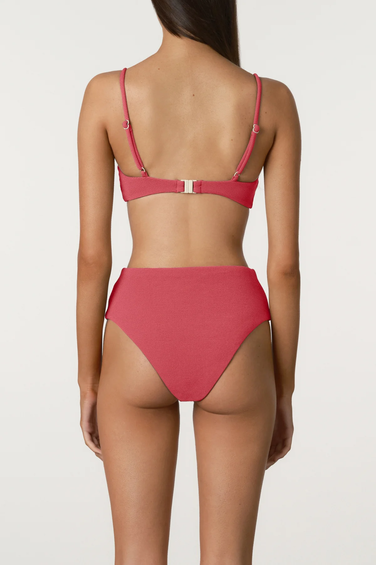 Waffle Bralette - Berry - Image 4