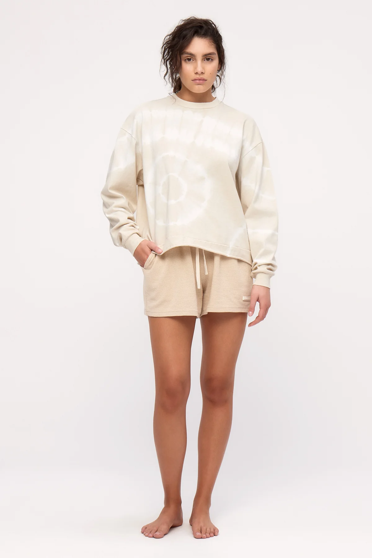 Waffle Sport Shorts - Natural - Image 7