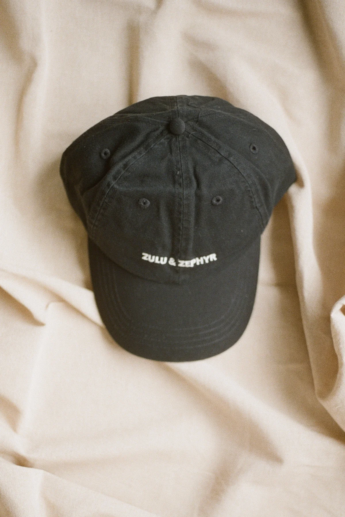 Zulu & Zephyr Canvas Cap - Black - Image 3