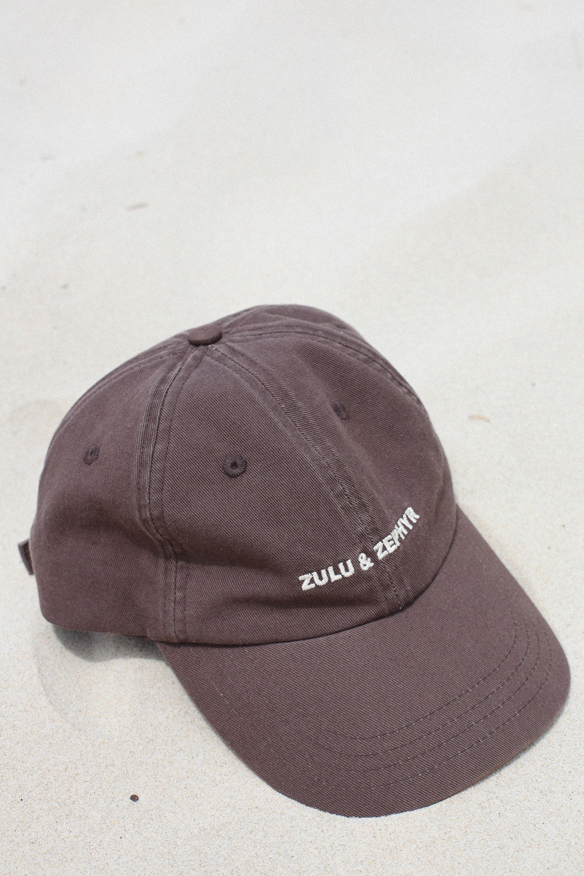 Zulu & Zephyr Canvas Cap - Cocoa - Image 3