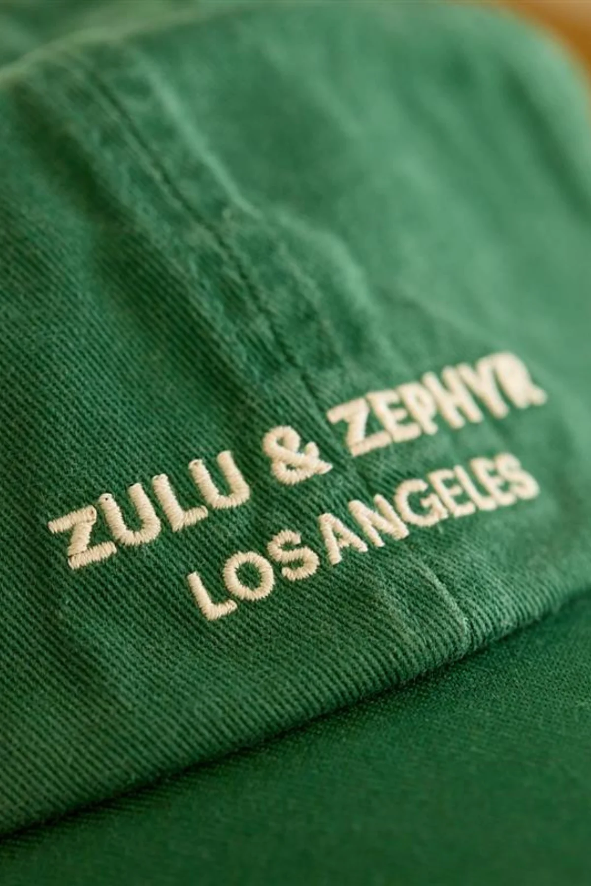 ZZ Los Angeles Cap - Tallow Green - Image 2