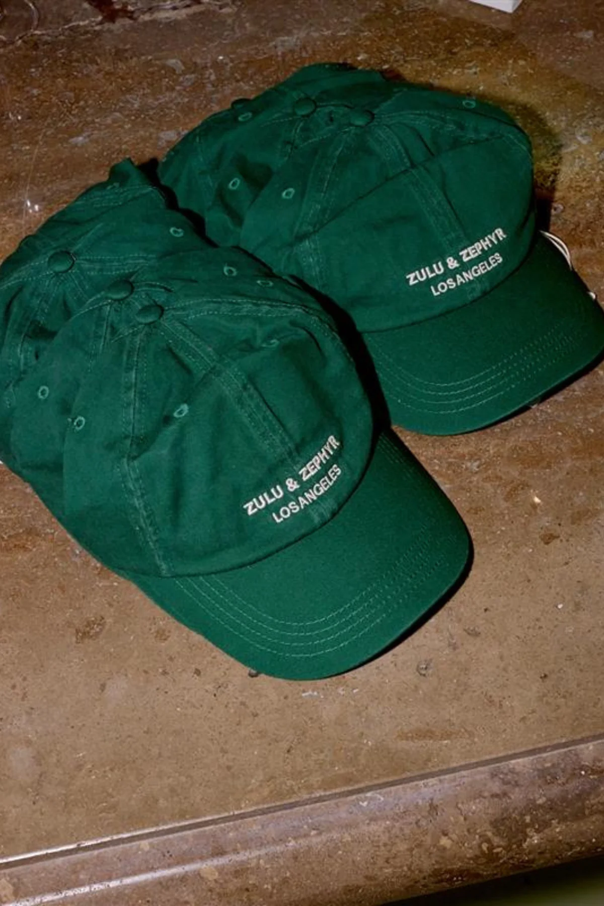 ZZ Los Angeles Cap - Tallow Green - Image 4