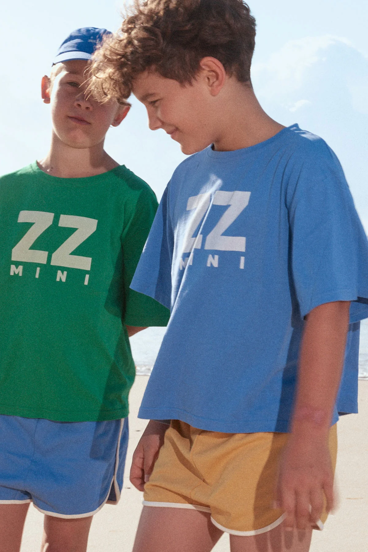 ZZ Mini T Shirt - Sky - Image 4